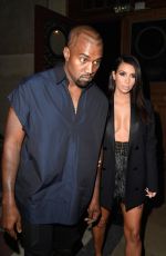 KIM KARDASHIAN at Lanvin Fashion Show in Paris