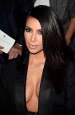 KIM KARDASHIAN at Lanvin Fashion Show in Paris