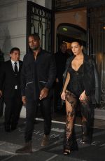 KIM KARDASHIAN Heading to Givenchy Fashion Show in Paris