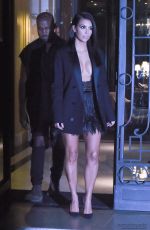 KIM KARDASHIAN Leaves Her Hotel in Paris