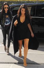 KIM KARDASHIAN Out and About in Paris 2809