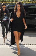KIM KARDASHIAN Out and About in Paris 2809