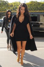 KIM KARDASHIAN Out and About in Paris 2809