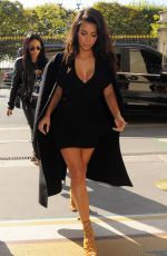 KIM KARDASHIAN Out and About in Paris 2809