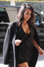 KIM KARDASHIAN Out and About in Paris 2809