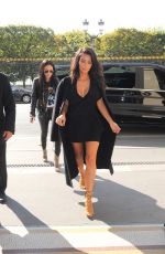 KIM KARDASHIAN Out and About in Paris 2809