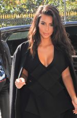 KIM KARDASHIAN Out and About in Paris 2809