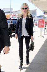KIRSTEN DUNST Arrives at Los Angeles International Airport