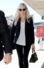 KIRSTEN DUNST Arrives at Los Angeles International Airport