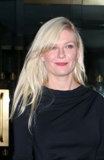 KIRSTEN DUNST Arrives at NBC Studio in New York