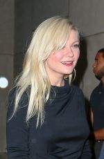 KIRSTEN DUNST Arrives at NBC Studio in New York