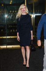 KIRSTEN DUNST Arrives at NBC Studio in New York