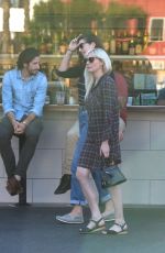 KIRSTEN DUNST at Oaks Gourmet Market in Hollywood Hills