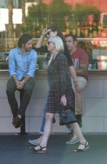 KIRSTEN DUNST at Oaks Gourmet Market in Hollywood Hills