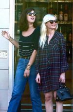 KIRSTEN DUNST at Oaks Gourmet Market in Hollywood Hills