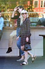 KIRSTEN DUNST at Oaks Gourmet Market in Hollywood Hills