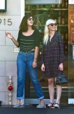 KIRSTEN DUNST at Oaks Gourmet Market in Hollywood Hills