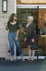 KIRSTEN DUNST at Oaks Gourmet Market in Hollywood Hills