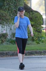 KIRSTEN DUNST in Leggings Out in Los Angeles 2009