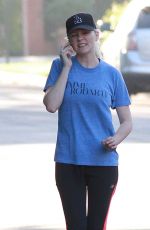 KIRSTEN DUNST in Leggings Out in Los Angeles 2009