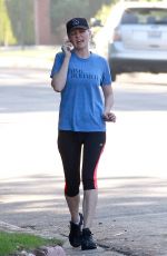 KIRSTEN DUNST in Leggings Out in Los Angeles 2009