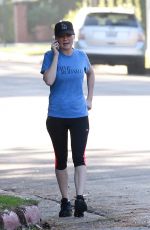 KIRSTEN DUNST in Leggings Out in Los Angeles 2009