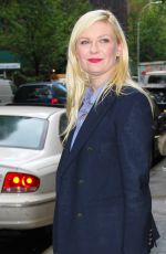 KIRSTEN DUNST Leaves The View Studios in New York