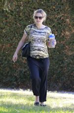 KRISTEN BELL Out and About in Los Angeles