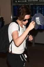 KRISTEN STEWART Arrives at Airport in Tokyo 2709