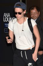 KRISTEN STEWART Arrives at Airport in Tokyo 2709