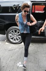 KRISTEN STEWART Arrives at LAX Airport in Los Angeles 0309