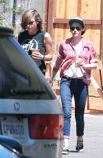 KRISTEN STEWART Out and About in Los Angeles 3108