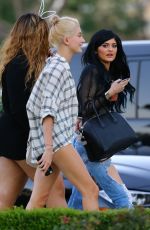 KYLIE JENNER and Friends Leaves Sugarfish Sushi in Calabasas