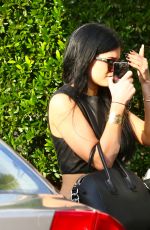 KYLIE JENNER Leaves Sugarfish Sushi in Clabasas