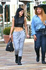 KYLIE JENNER Leaves Sugarfish Sushi in Clabasas