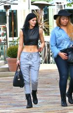 KYLIE JENNER Leaves Sugarfish Sushi in Clabasas