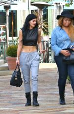 KYLIE JENNER Leaves Sugarfish Sushi in Clabasas