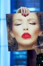 KYLIE MINOGUE at El Hormiguero Show in Madrid