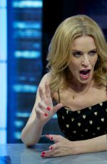 KYLIE MINOGUE at El Hormiguero Show in Madrid