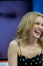 KYLIE MINOGUE at El Hormiguero Show in Madrid