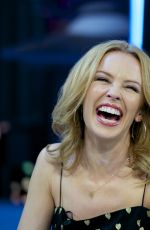 KYLIE MINOGUE at El Hormiguero Show in Madrid