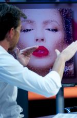 KYLIE MINOGUE at El Hormiguero Show in Madrid