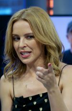 KYLIE MINOGUE at El Hormiguero Show in Madrid