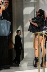LADY GAGA Leaves Her Hotel in Athens