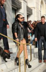 LADY GAGA Leaves Her Hotel in Athens