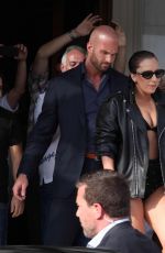 LADY GAGA Leaves Her Hotel in Athens