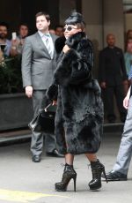 LADY GAGA Leaves Her Hotel in Sydney