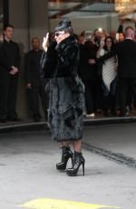LADY GAGA Leaves Her Hotel in Sydney