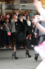 LADY GAGA Leaves Her Hotel in Sydney