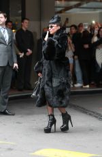 LADY GAGA Leaves Her Hotel in Sydney